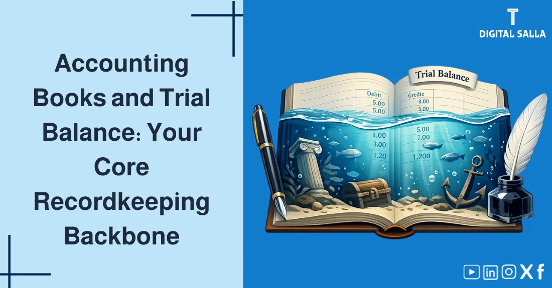 Illustration for Accounting Books