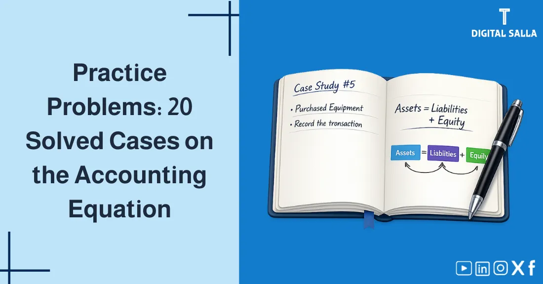 Illustration for Accounting Equation Exercises
