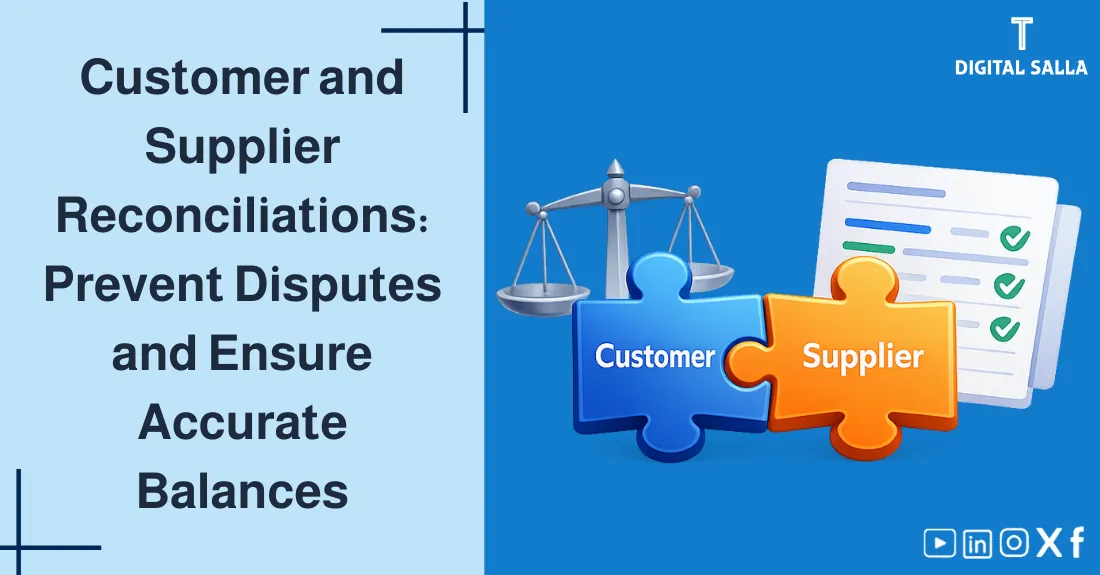 Illustration for Accounts Receivable Reconciliation