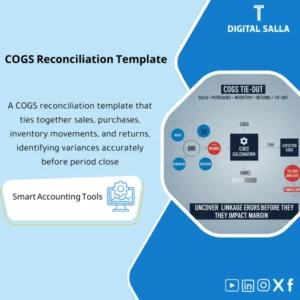 COGS Reconciliation - Excel Template