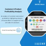 Cover of the Customer & Product Profitability Analysis showing merging sales