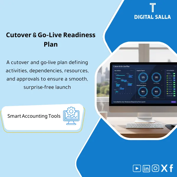 Cutover-Go-Live-Plan-EN-44 Cover of the Cutover & Go-Live Plan showing transaction freeze