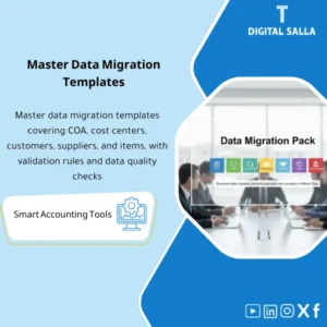 Master Data Migration Pack - Excel Templates