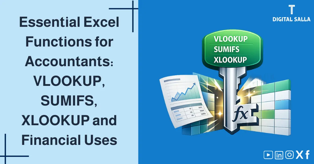 Illustration for Excel Functions for Accountants