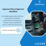 Cover of the Expense Policy showing spending limits