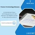 Cover of the Comprehensive Financial Terminology Guide from Digital Salla Store