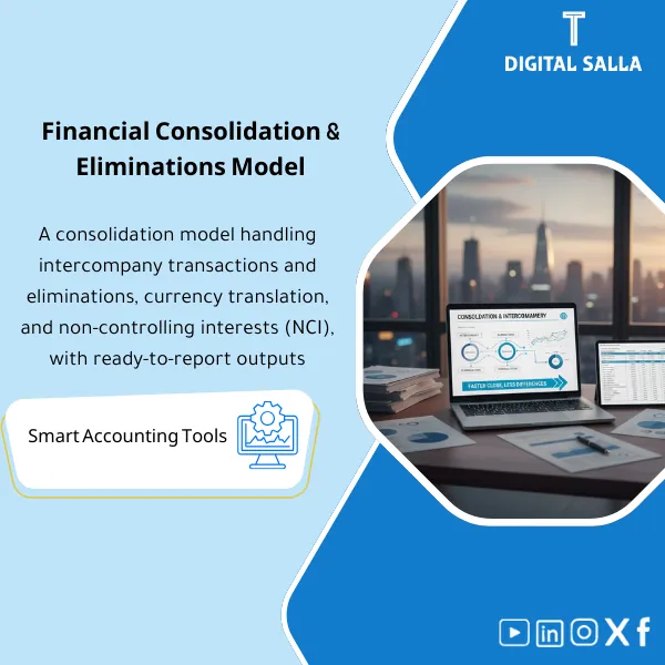 Financial-Consolidation-EN-10 Cover of the Companies & Groups Consolidation Bundle featuring intercompany