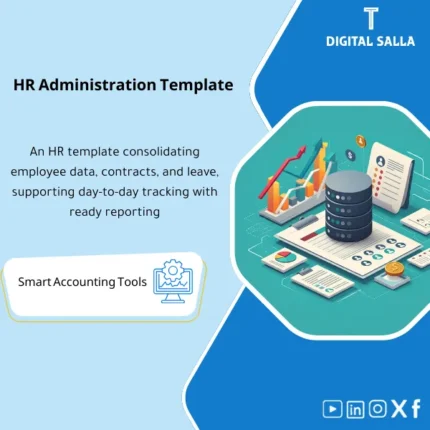 Ready-to-use accounting HR administration template