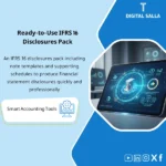 Cover of the Disclosure Pack showing IFRS 16 disclosures: ROU movement