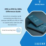Chart comparing International Financial Reporting Standards (IFRS)