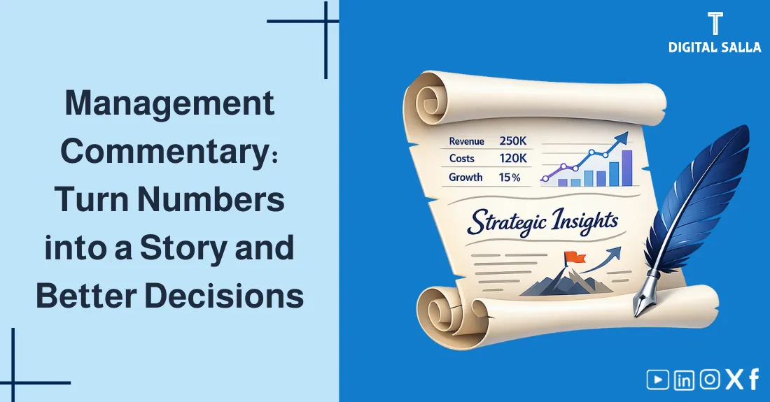 Financial reporting: Management Financial Report (illustration)