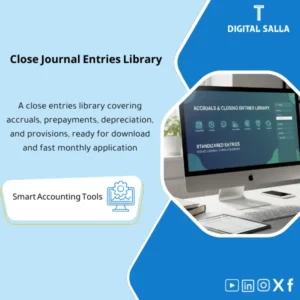 Month-End Accruals & Adjustments JEs Library - Excel File