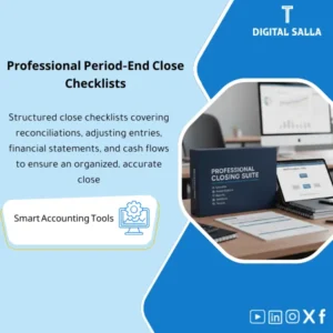 Financial Closing Checklists - Excel Templates