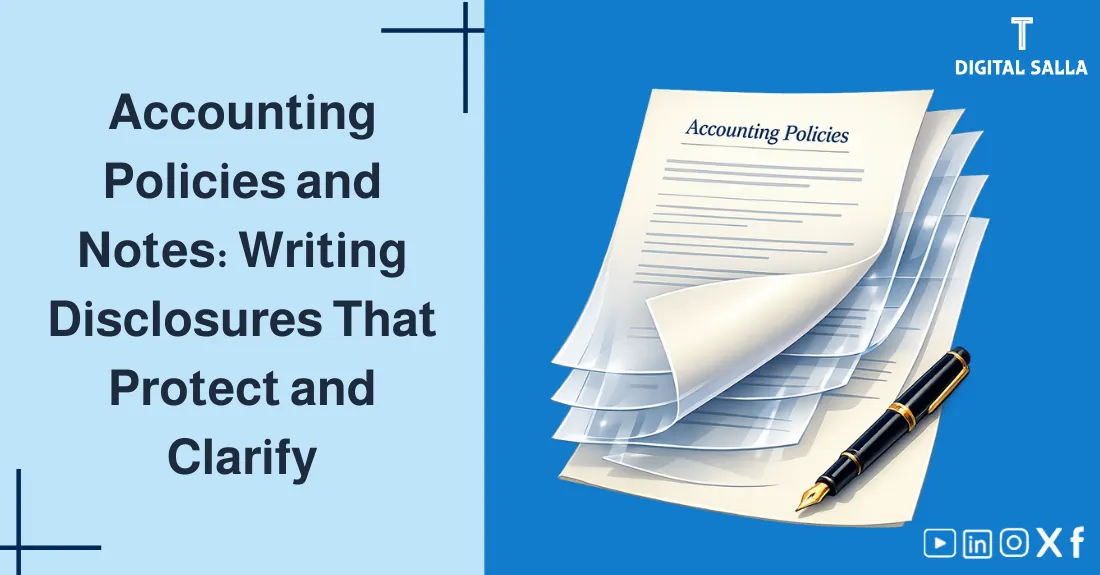 Financial reporting: Notes to the Financial Statements (illustration)