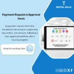 Cover of the Payment Request Workflow showing mandatory documents