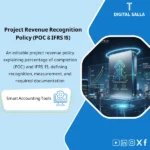 Cover of the Percentage of Completion (POC) Policy showing IFRS 15 progress measurement