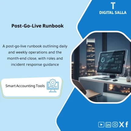 Cover of the Post-Go-Live Runbook showing daily/weekly tasks