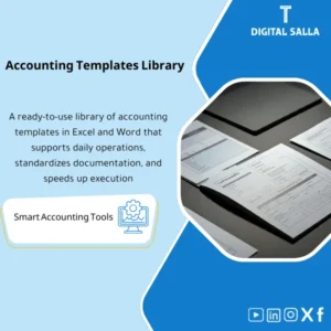 Accounting Templates Library - Excel & Word Files