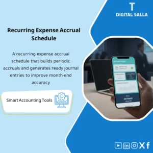 Recurring Expenses Accrual + JEs - Excel File