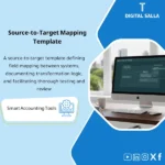 Cover of the Source-to-Target Mapping showing legacy-to-ERP field mapping