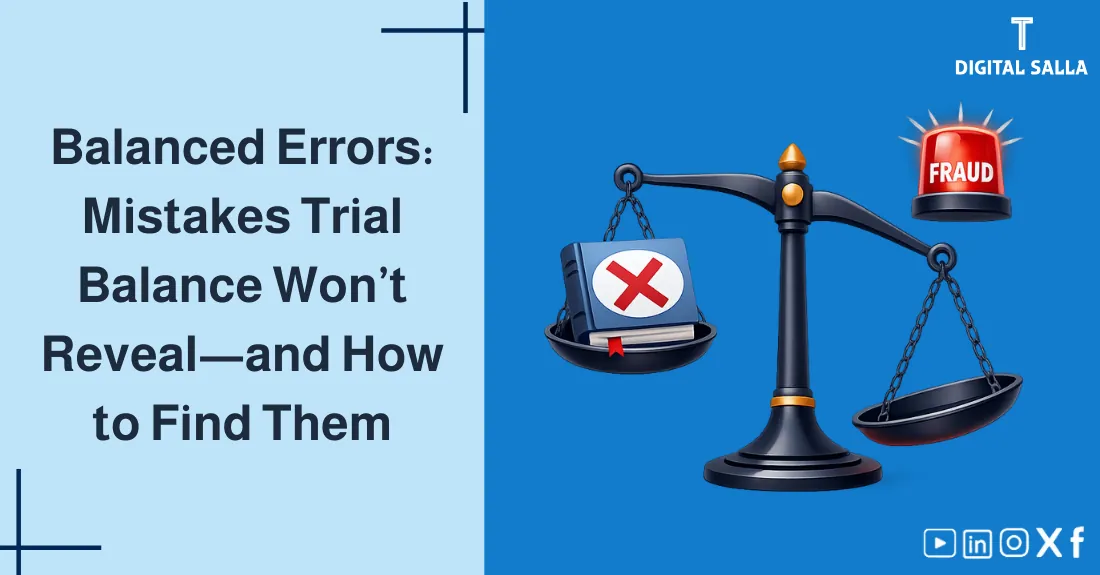 Illustration for Trial Balance Errors