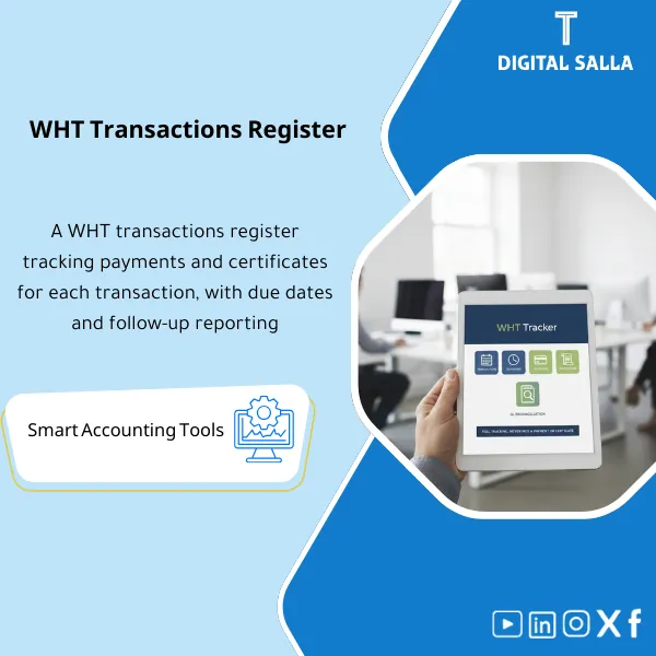 Withholding-Tax-WHT-Register-EN-204 Cover of the WHT Tracker showing WHT transaction log